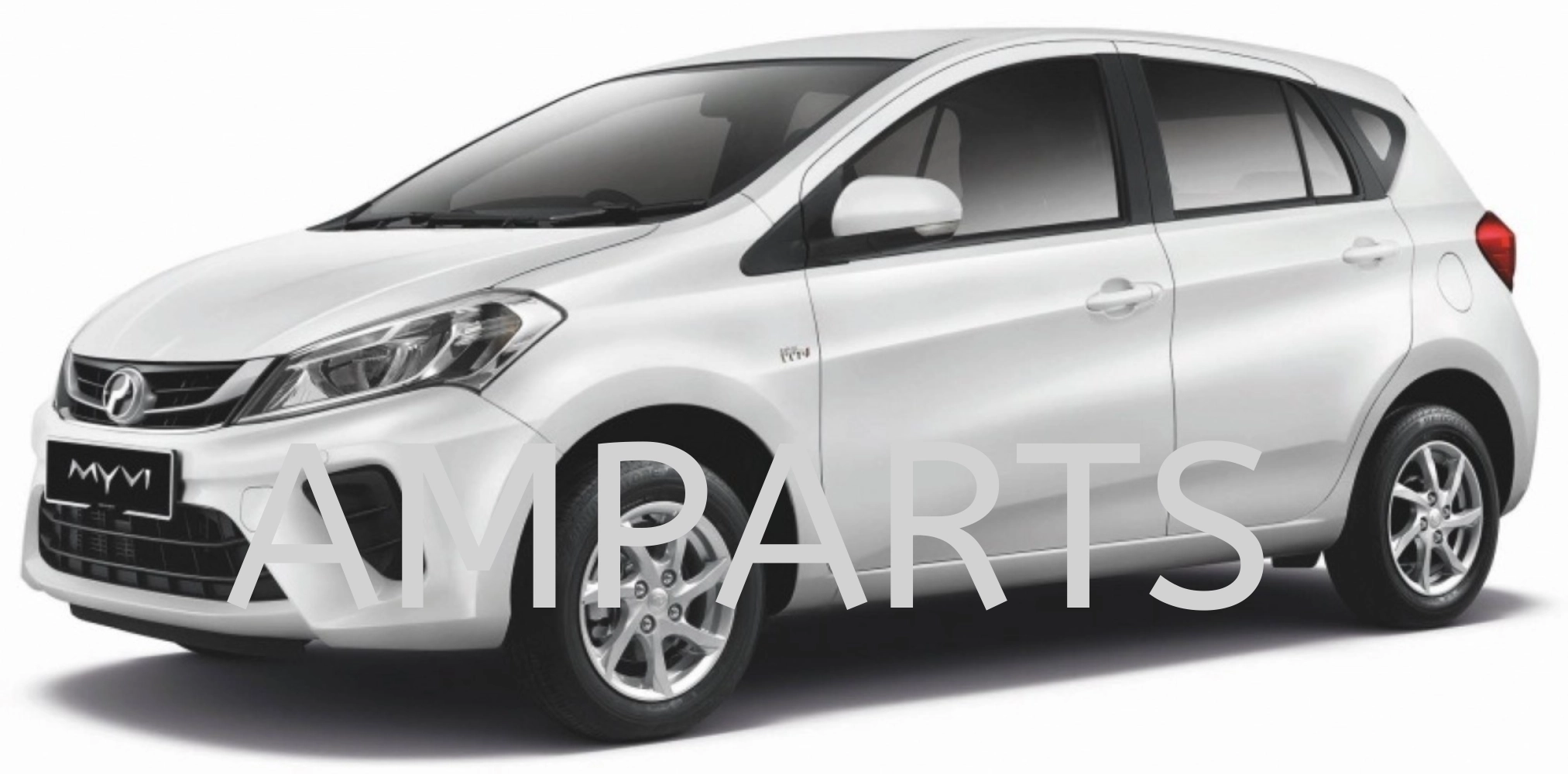 Perodua Myvi 2018 Front Grille (Silver Grey)